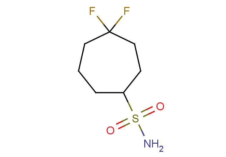 4,4-difluorocycloheptane-1-sulfonamide