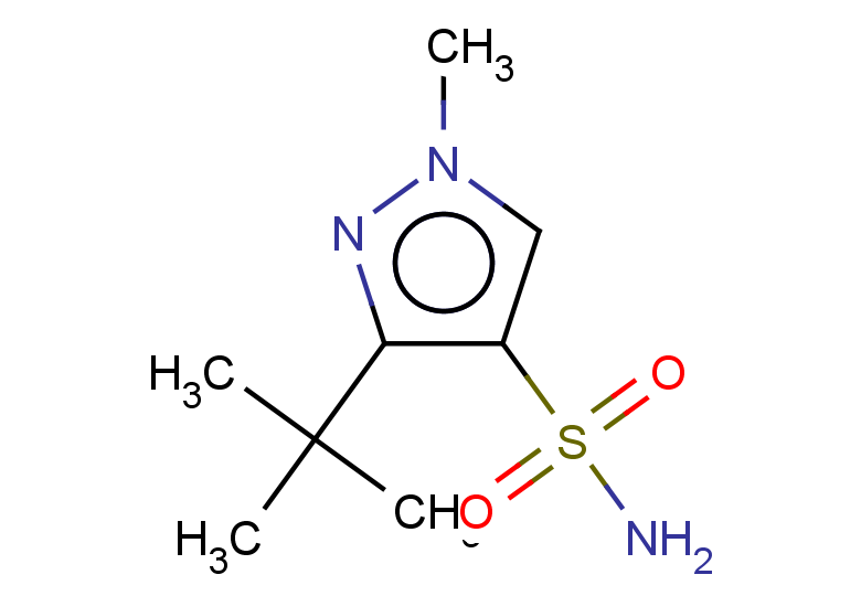 3-(tert-butyl)-1-methyl-1H-pyrazole-4-sulfonamide