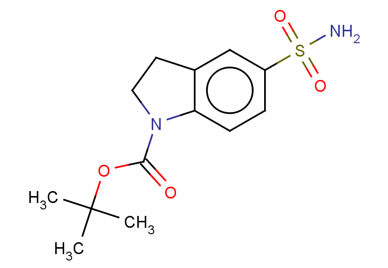 tert-butyl 5-sulfamoyl-2,3-dihydro-1H-indole-1-carboxylate