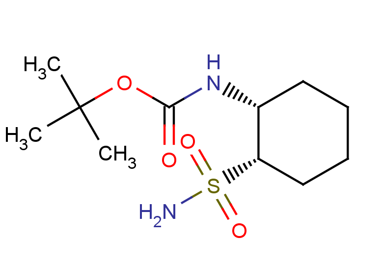 tert-butyl N-[(1R,2S)-2-sulfamoylcyclohexyl]carbamate