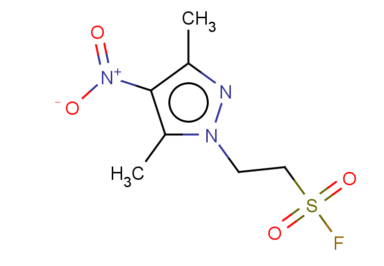 2-(3,5-dimethyl-4-nitro-1H-pyrazol-1-yl)ethane-1-sulfonyl fluoride