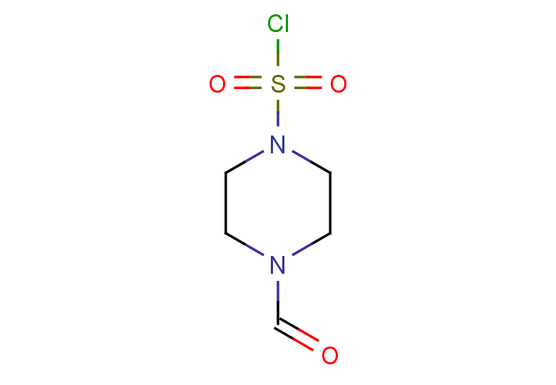 4-formylpiperazine-1-sulfonyl chloride