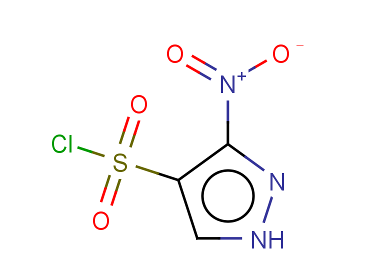 3-nitro-1H-pyrazole-4-sulfonyl chloride