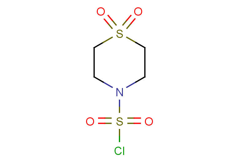 1,1-dioxo-1lambda6-thiomorpholine-4-sulfonyl chloride