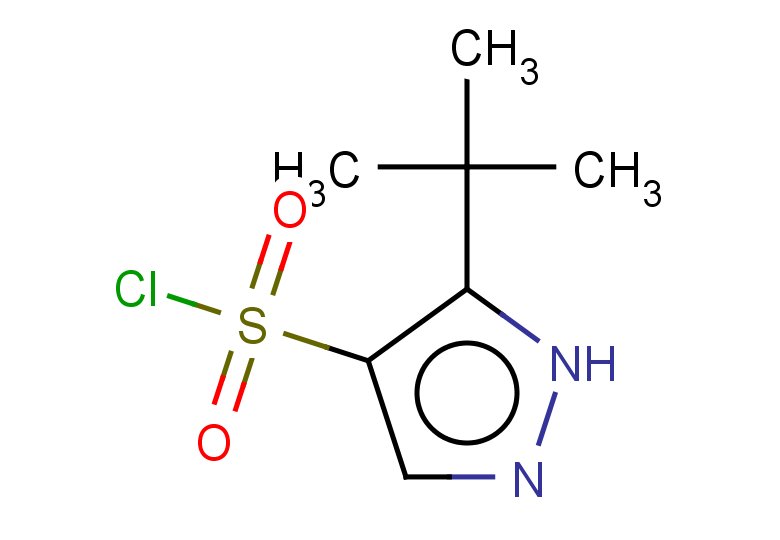 5-tert-butyl-1H-pyrazole-4-sulfonyl chloride