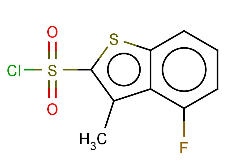 4-fluoro-3-methyl-1-benzothiophene-2-sulfonyl chloride
