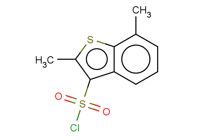 2,7-dimethyl-1-benzothiophene-3-sulfonyl chloride