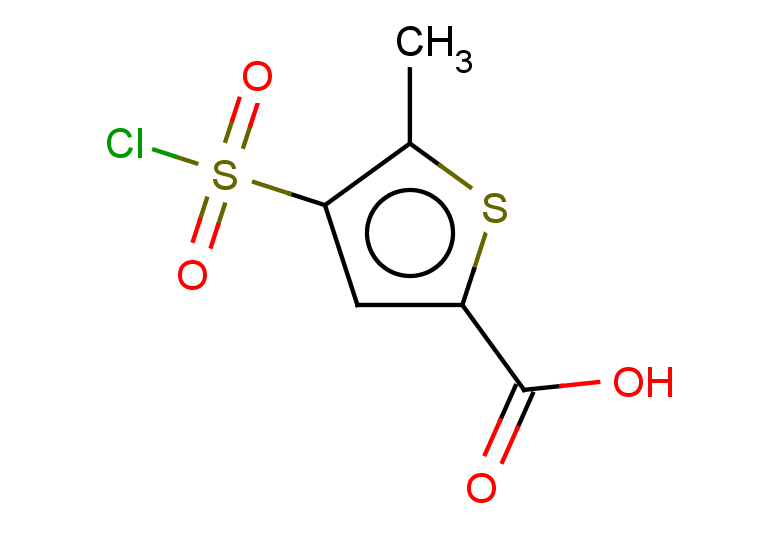 4-(chlorosulfonyl)-5-methylthiophene-2-carboxylic acid