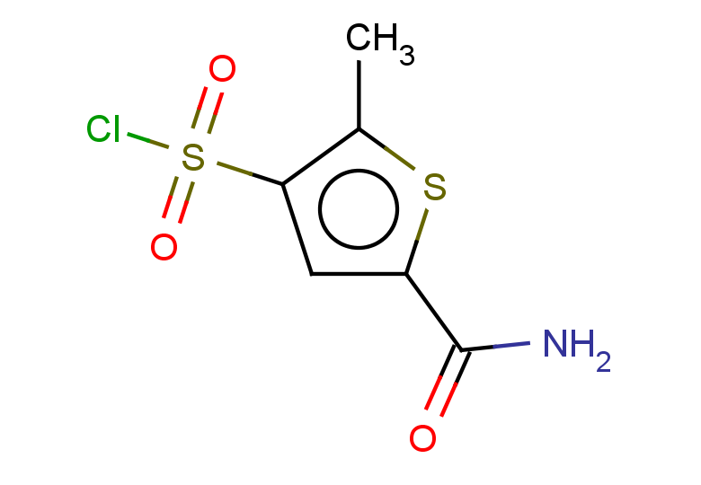 5-carbamoyl-2-methylthiophene-3-sulfonyl chloride