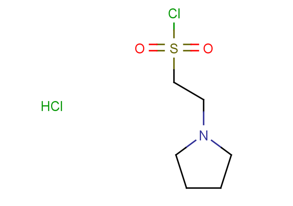 2-(pyrrolidin-1-yl)ethane-1-sulfonyl chloride hydrochloride