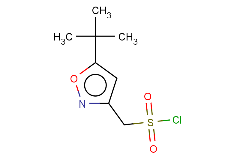 (5-tert-butyl-1,2-oxazol-3-yl)methanesulfonyl chloride