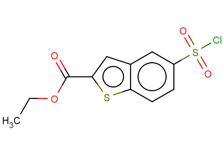 ethyl 5-(chlorosulfonyl)-1-benzothiophene-2-carboxylate