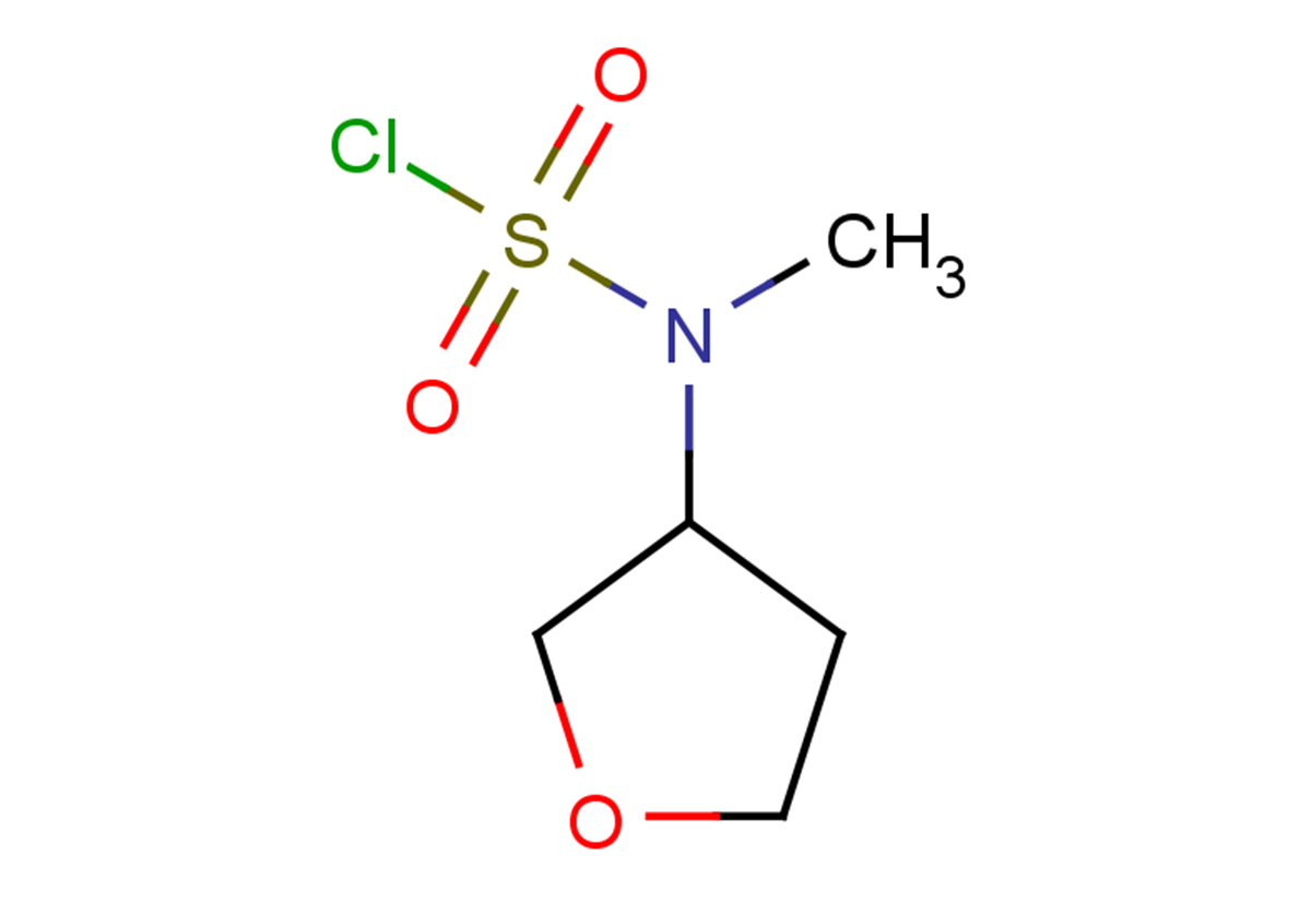 N-methyl-N-(oxolan-3-yl)sulfamoyl chloride