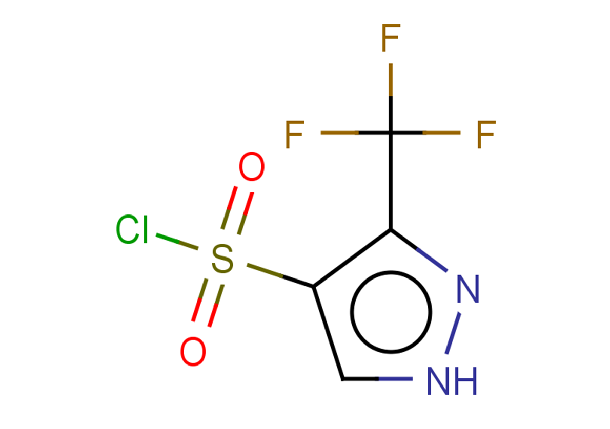 3-(trifluoromethyl)-1H-pyrazole-4-sulfonyl chloride
