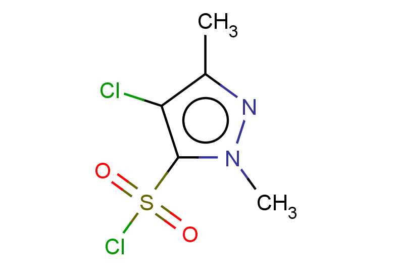4-chloro-1,3-dimethyl-1H-pyrazole-5-sulfonyl chloride
