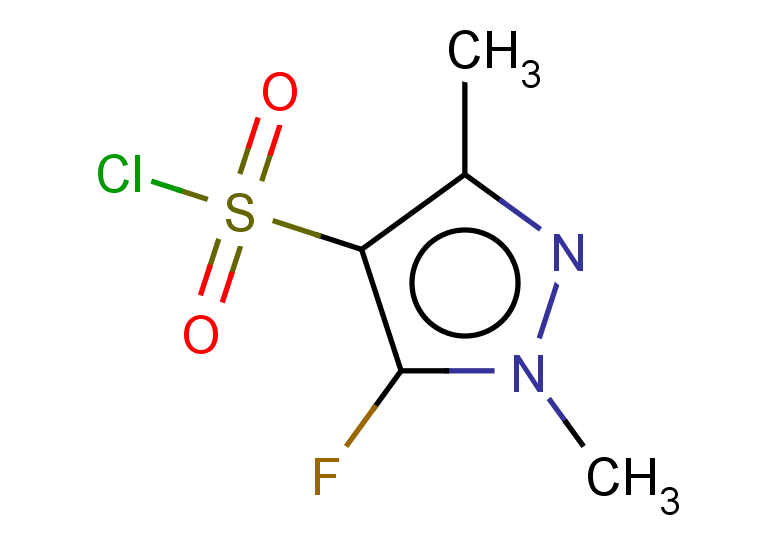 5-fluoro-1,3-dimethyl-1H-pyrazole-4-sulfonyl chloride