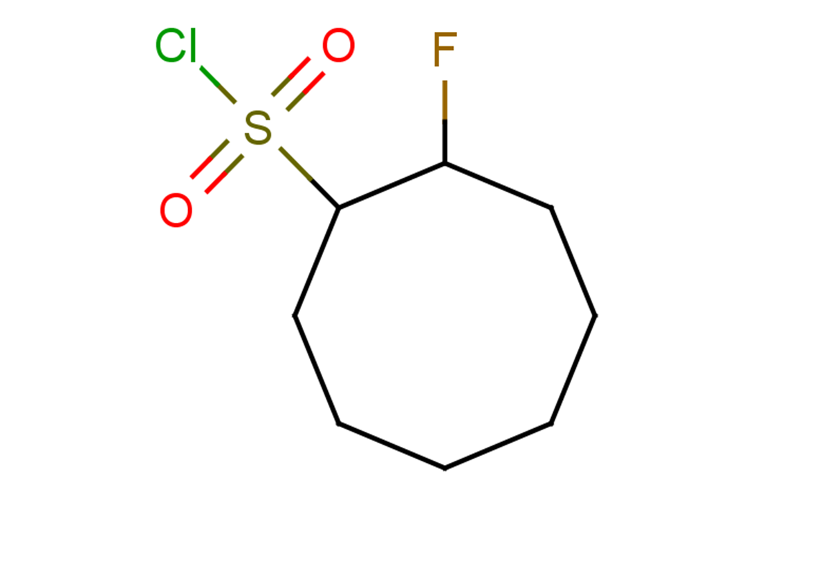 2-fluorocyclooctane-1-sulfonyl chloride