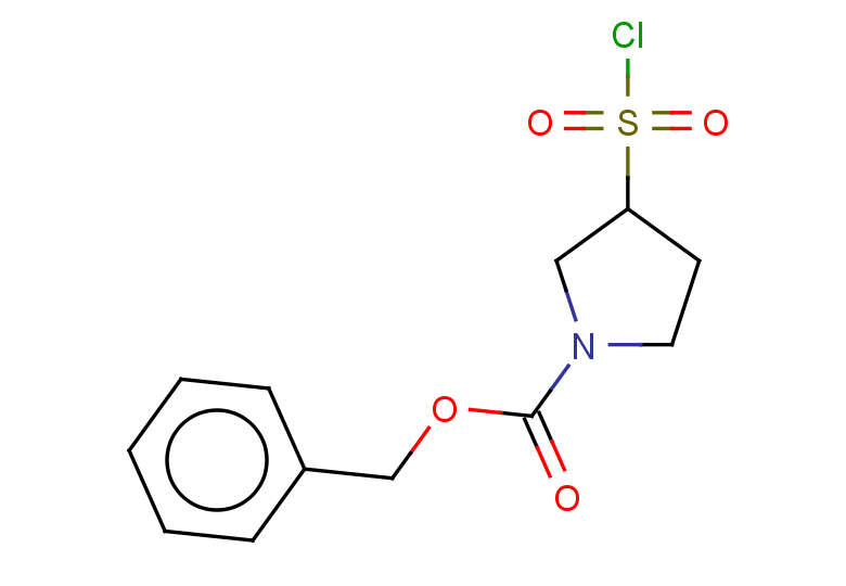 benzyl 3-(chlorosulfonyl)pyrrolidine-1-carboxylate