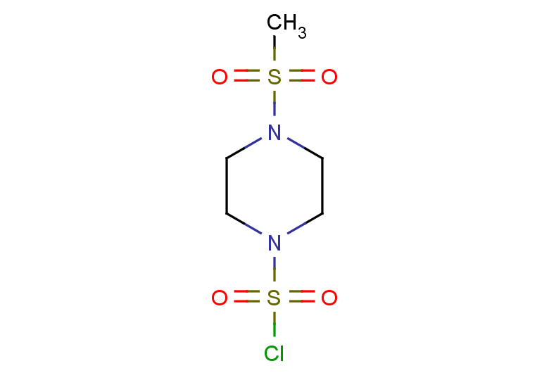 4-methanesulfonylpiperazine-1-sulfonyl chloride