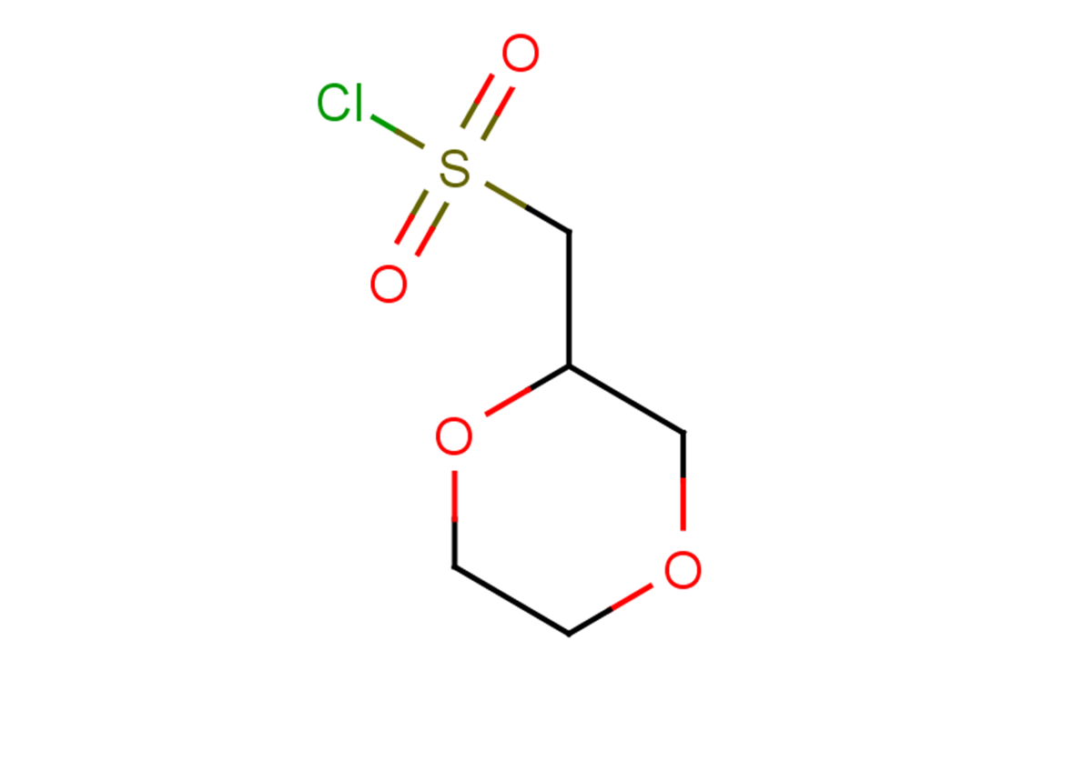 (1,4-dioxan-2-yl)methanesulfonyl chloride