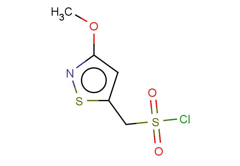 (3-methoxy-1,2-thiazol-5-yl)methanesulfonyl chloride