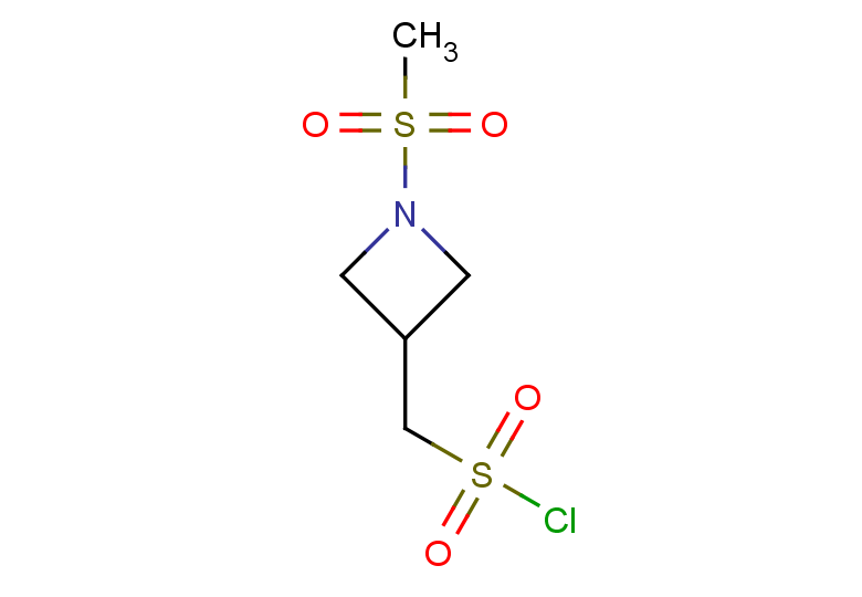 (1-methanesulfonylazetidin-3-yl)methanesulfonyl chloride