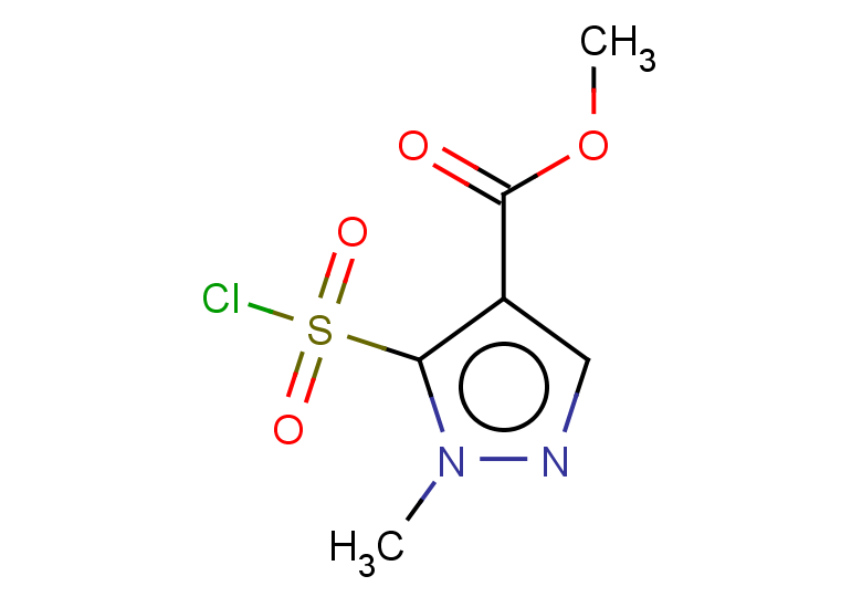methyl 5-(chlorosulfonyl)-1-methyl-1H-pyrazole-4-carboxylate