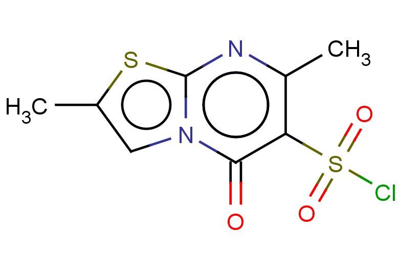2,7-dimethyl-5-oxo-5H-[1,3]thiazolo[3,2-a]pyrimidine-6-sulfonyl chloride