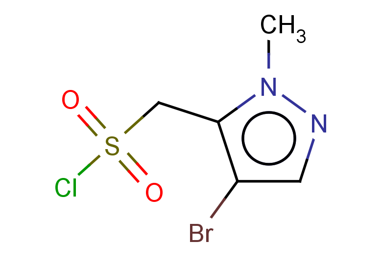 (4-bromo-1-methyl-1H-pyrazol-5-yl)methanesulfonyl chloride