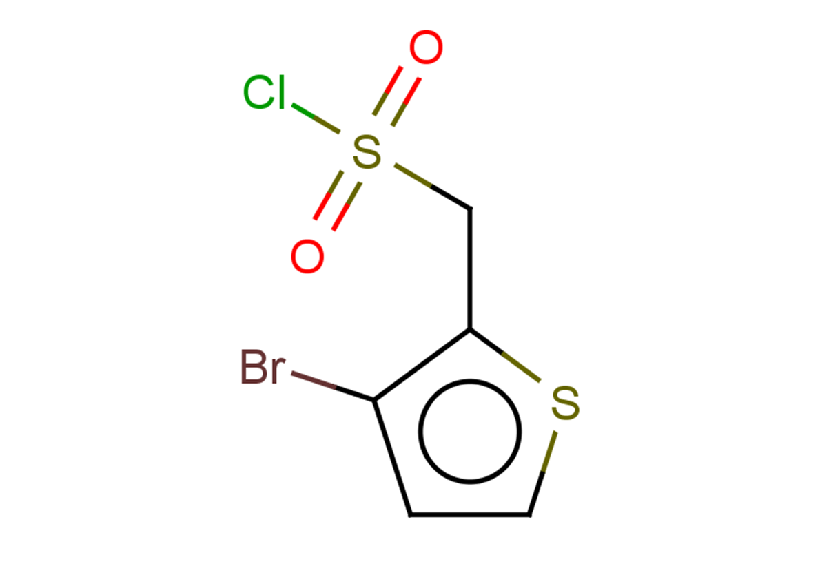 (3-bromothiophen-2-yl)methanesulfonyl chloride