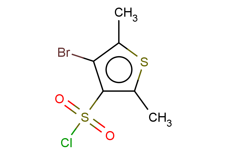 4-bromo-2,5-dimethylthiophene-3-sulfonyl chloride