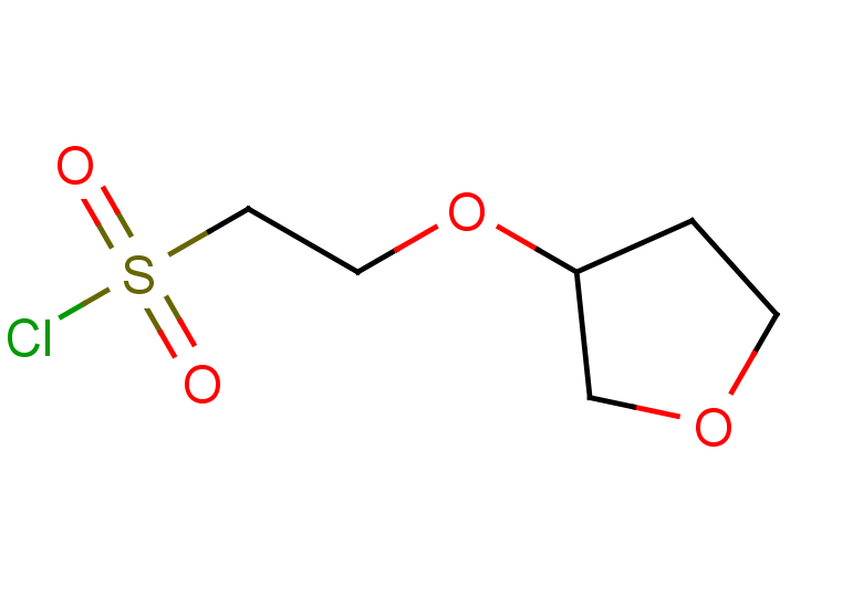 2-(oxolan-3-yloxy)ethane-1-sulfonyl chloride
