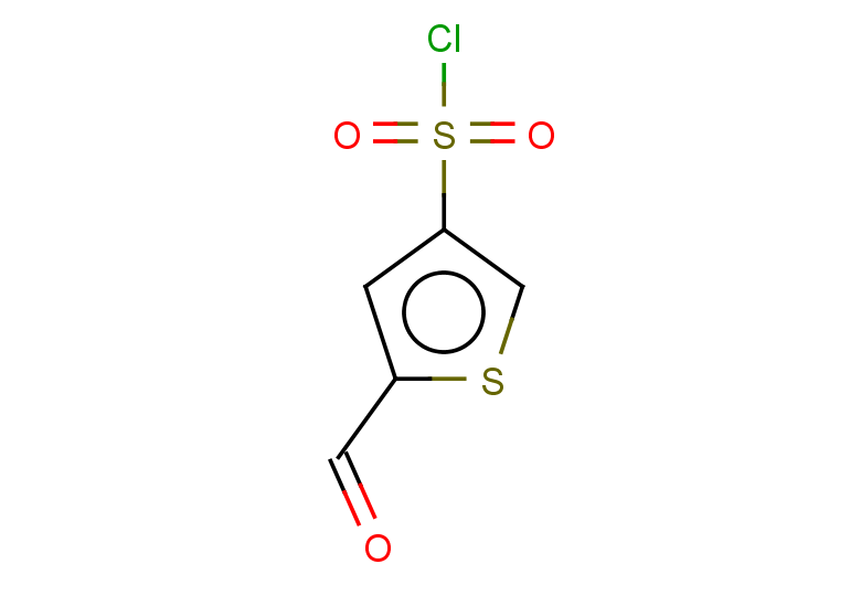 5-formylthiophene-3-sulfonyl chloride