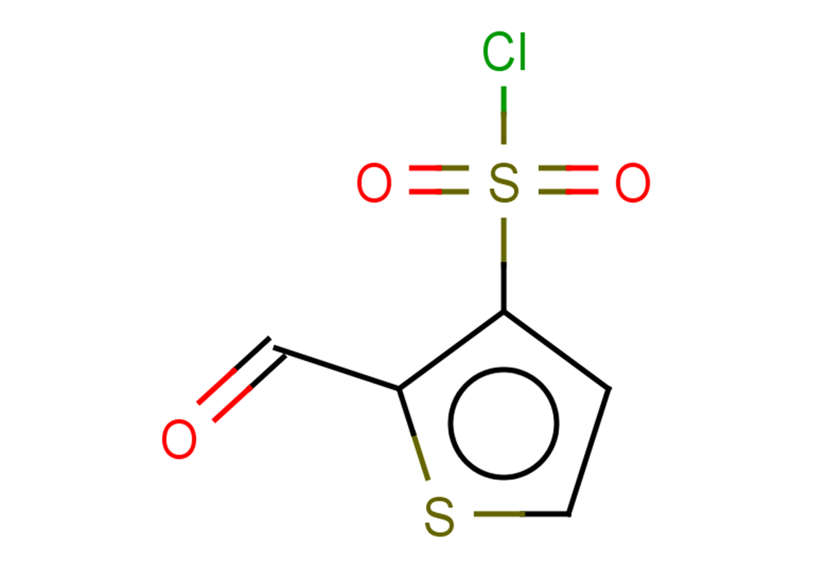 2-formylthiophene-3-sulfonyl chloride