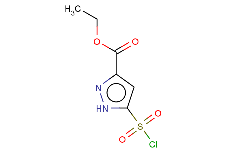 ethyl 5-(chlorosulfonyl)-1H-pyrazole-3-carboxylate