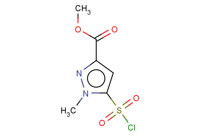 methyl 5-(chlorosulfonyl)-1-methyl-1H-pyrazole-3-carboxylate