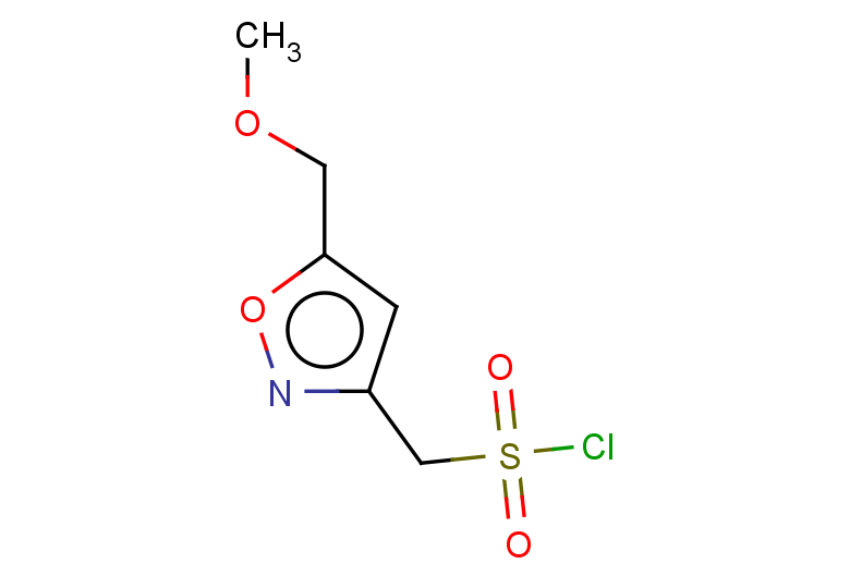 [5-(methoxymethyl)-1,2-oxazol-3-yl]methanesulfonyl chloride