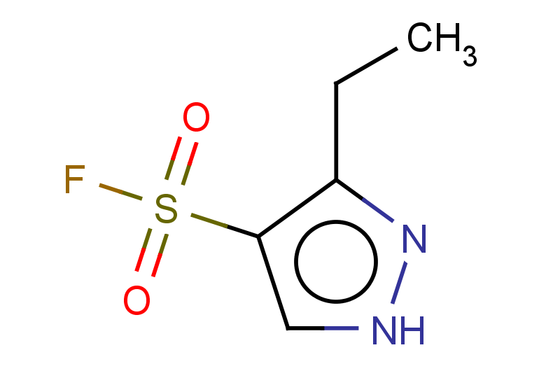 3-ethyl-1H-pyrazole-4-sulfonyl fluoride