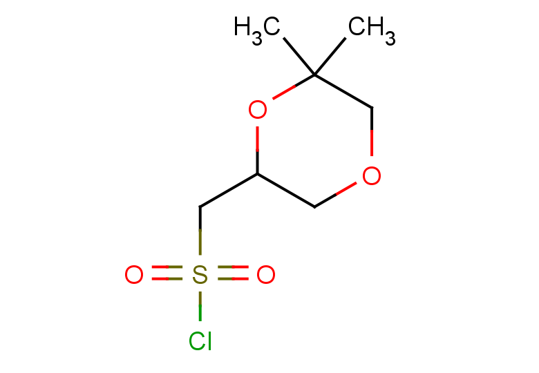 (6,6-dimethyl-1,4-dioxan-2-yl)methanesulfonyl chloride