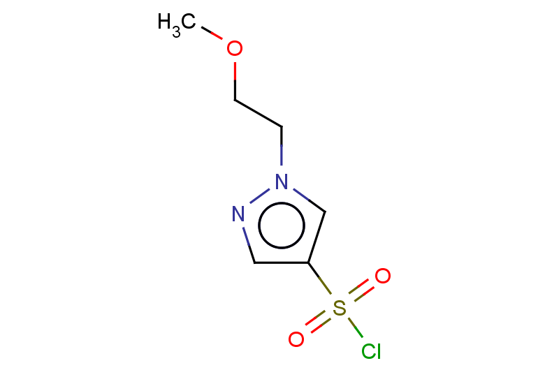 1-(2-methoxyethyl)-1H-pyrazole-4-sulfonyl chloride