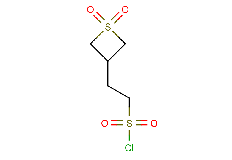 2-(1,1-dioxo-1lambda6-thietan-3-yl)ethane-1-sulfonyl chloride
