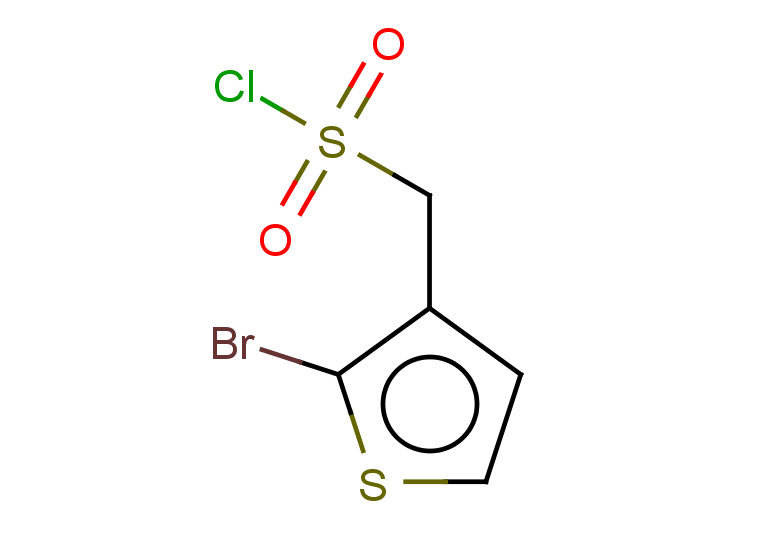 (2-bromothiophen-3-yl)methanesulfonyl chloride