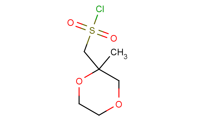 (2-methyl-1,4-dioxan-2-yl)methanesulfonyl chloride