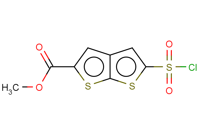methyl 5-(chlorosulfonyl)thieno[2,3-b]thiophene-2-carboxylate
