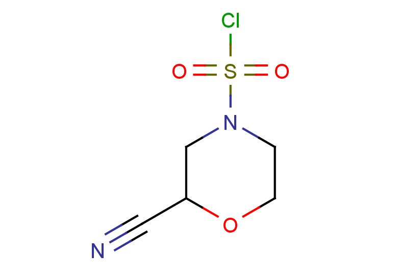 2-cyanomorpholine-4-sulfonyl chloride