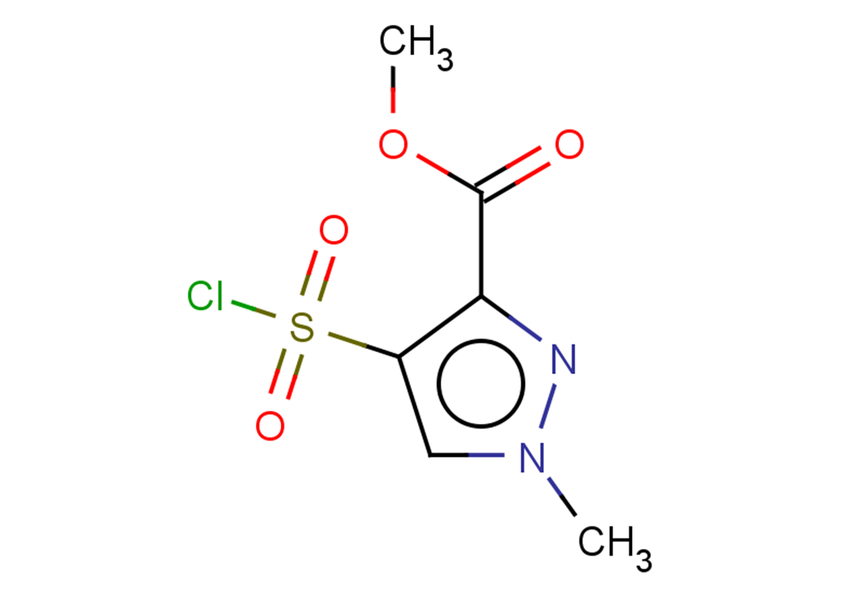 methyl 4-(chlorosulfonyl)-1-methyl-1H-pyrazole-3-carboxylate