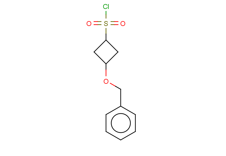3-(benzyloxy)cyclobutane-1-sulfonyl chloride