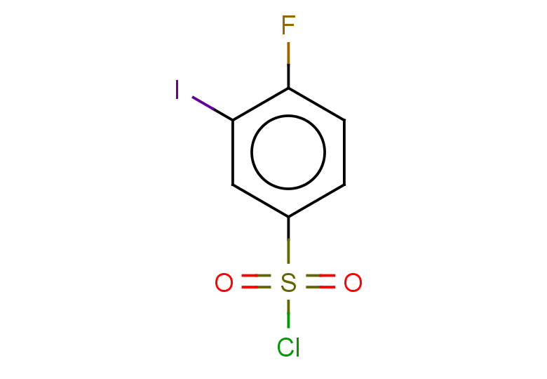 4-fluoro-3-iodobenzene-1-sulfonyl chloride