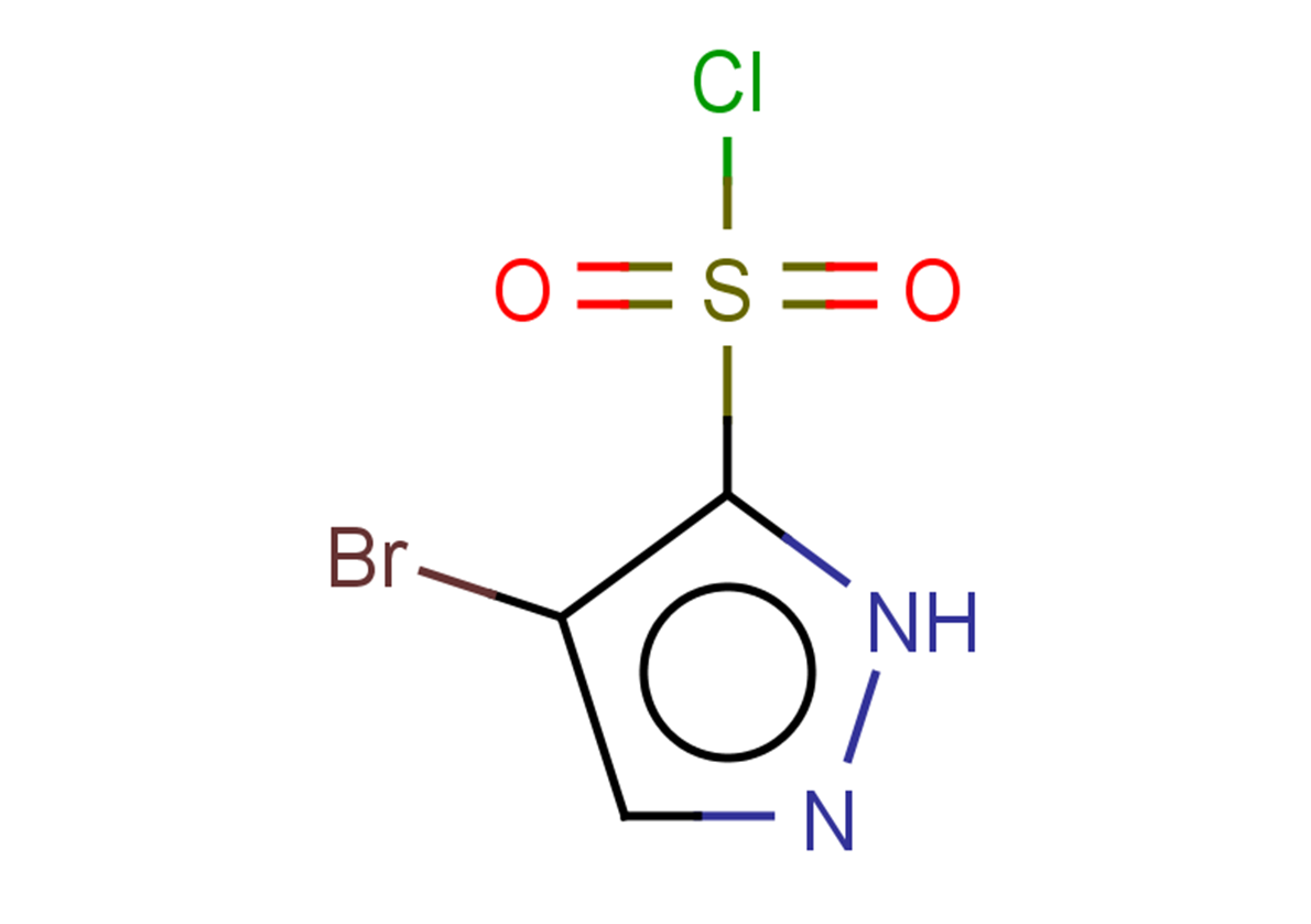 4-bromo-1H-pyrazole-5-sulfonyl chloride