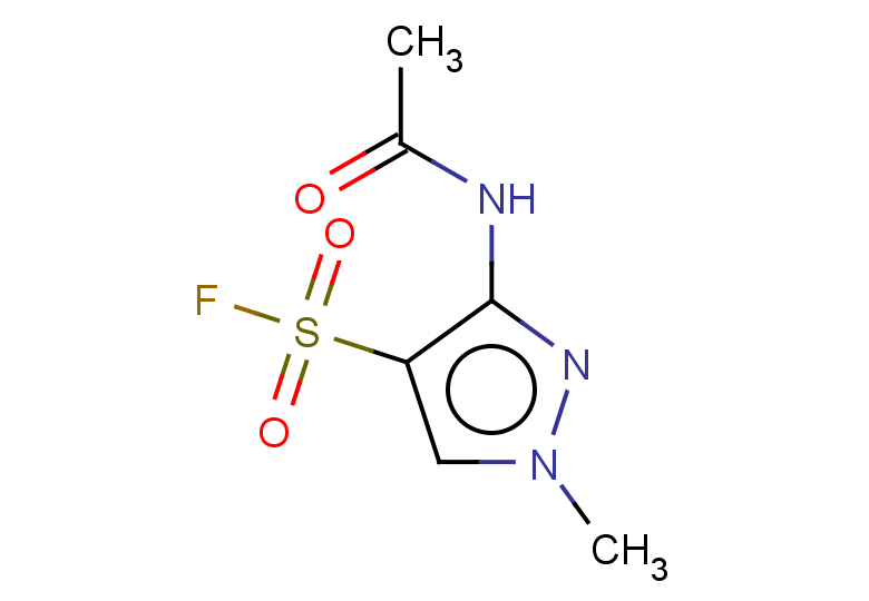 3-acetamido-1-methyl-1H-pyrazole-4-sulfonyl fluoride